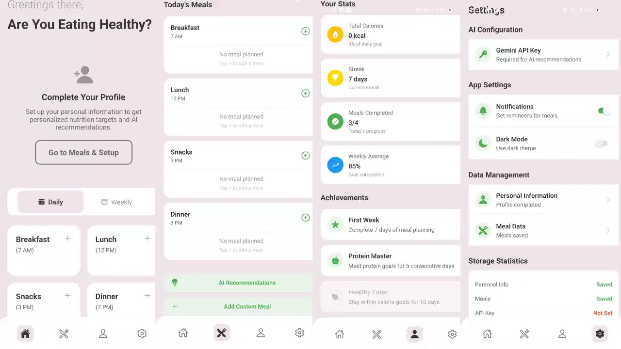 Diet Tracker App