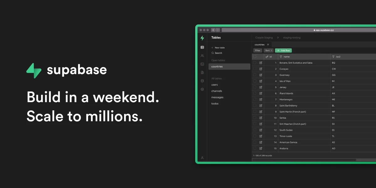 Supabase vs Firebase