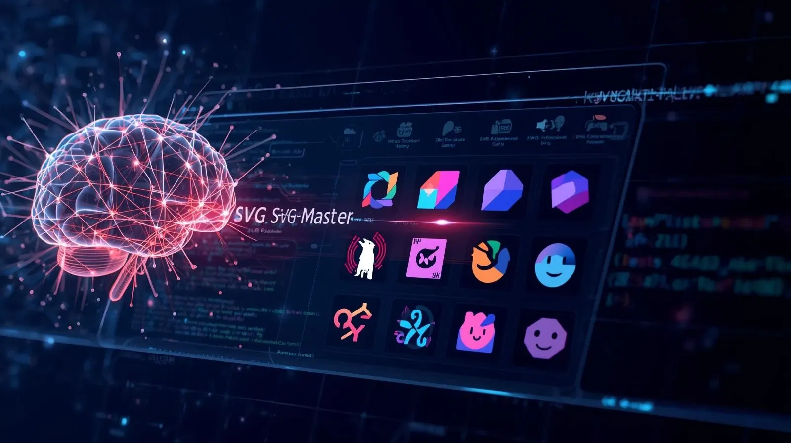 SVG-Master: Fine-Tuned Model for SVG Code Generation