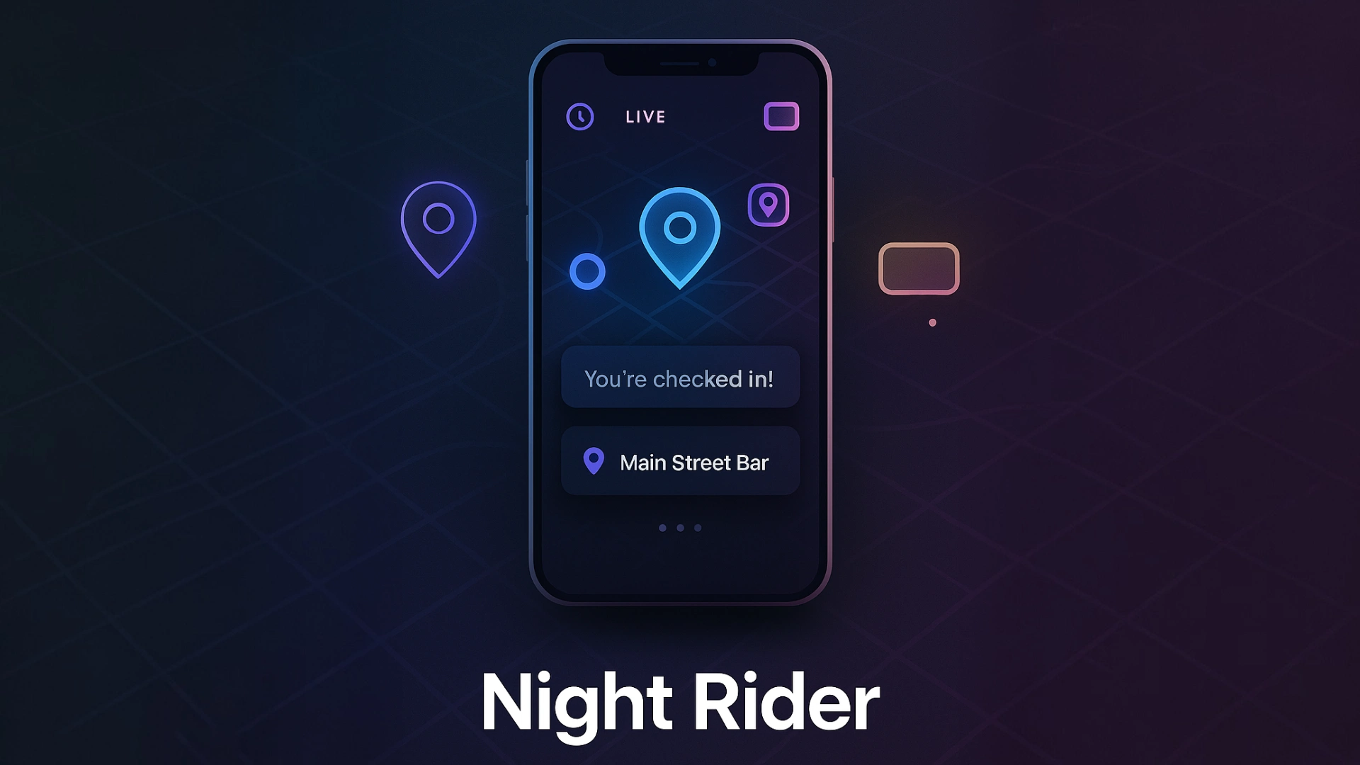 Night Rider — iOS Check‑Ins